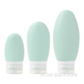 Glazen zonnebrandcrème voor lotion eierfles